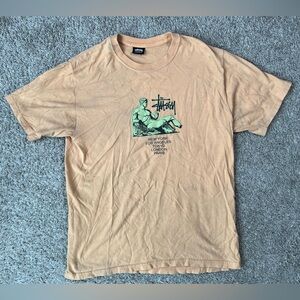 Stussy World Tour Cities Vintage T Shirt
